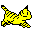 chat jaune